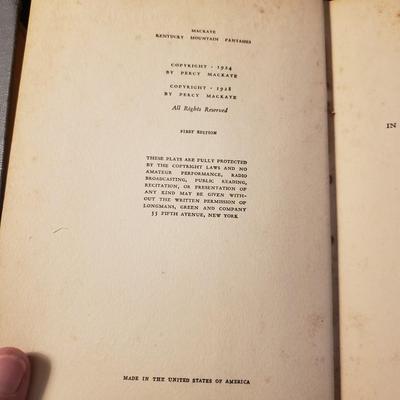 First Edition Antique Books (LR-KD)