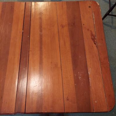 Wooden Farmhouse Table (K-BBL)