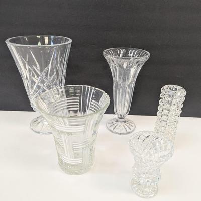 Clear Glass Vases