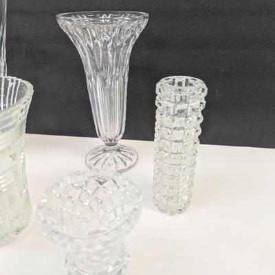 Clear Glass Vases