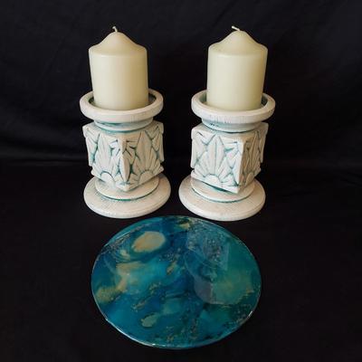 Ceramic Candle Holders & More (B2-BBL)