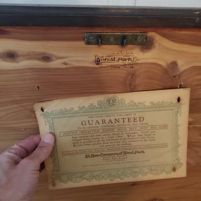 Forest Park Cedar Chest (LR-KD)