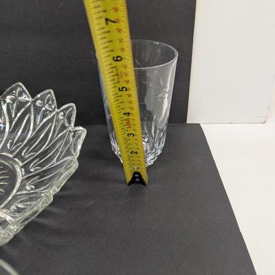 Assortment Of Clear Glass/Crystal Dishes #63