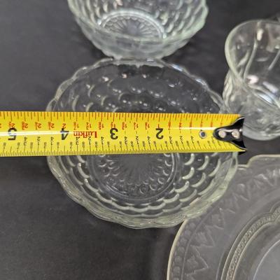 Assortment Of Clear Glass/Crystal Dishes #64