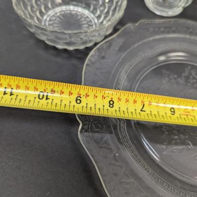 Assortment Of Clear Glass/Crystal Dishes #64