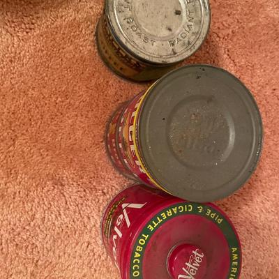 Vintage cans
