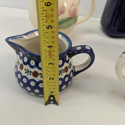Assortment Of Creamers & Pitchers