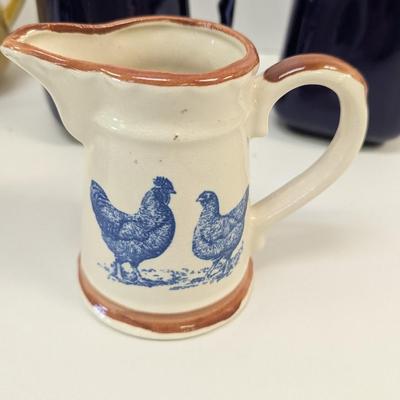 Assortment Of Creamers & Pitchers