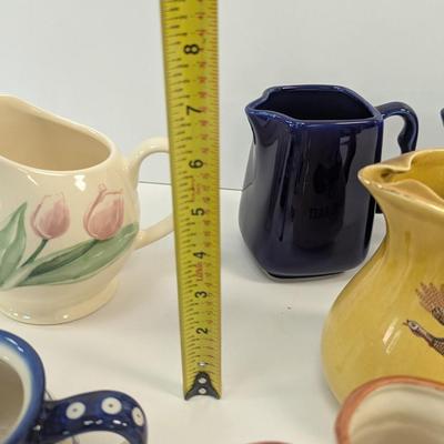 Assortment Of Creamers & Pitchers