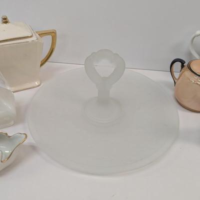 Vintage Glass & Pottery Home/Kitchen McNicol China McCoy Mug Decor Crown Classics Crown Whitehall Porcelain 16k Gold Trim Japan