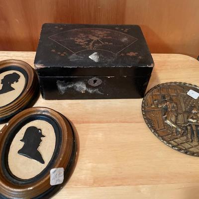 Vintage box and decor