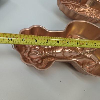 Copper Jelly Molds