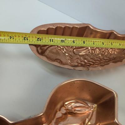 Copper Jelly Molds
