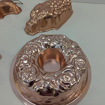 Copper Jelly Molds