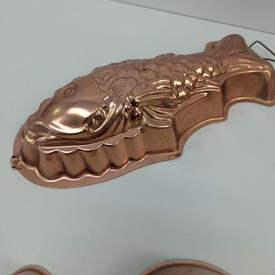 Copper Jelly Molds