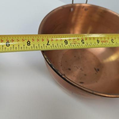 Copper Bowls & Canisters