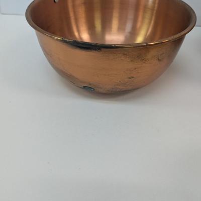 Copper Bowls & Canisters