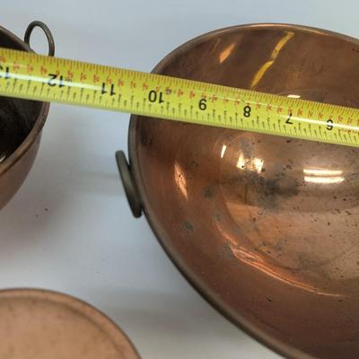 Copper Bowls & Canisters