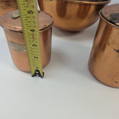 Copper Bowls & Canisters