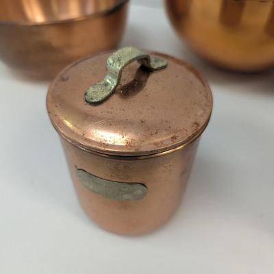 Copper Bowls & Canisters