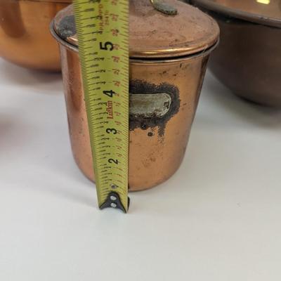 Copper Bowls & Canisters