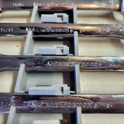 GearWrench Ratcheting Wrench Set, SAE and Metric & Vise Grip
