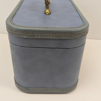 Mid Century Starfrost Baltimore Luggage Hard Sided Makeup Carry On