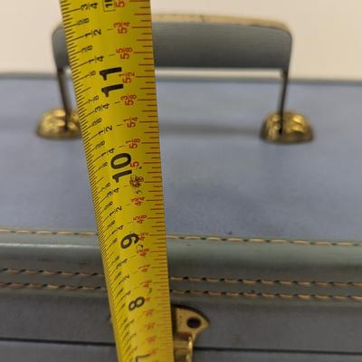 Mid Century Starfrost Baltimore Luggage Hard Sided Makeup Carry On
