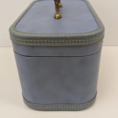 Mid Century Starfrost Baltimore Luggage Hard Sided Makeup Carry On