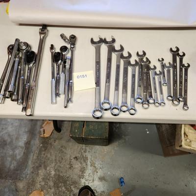 Tool Lot Wrenches Craftsman & Others