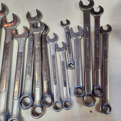 Tool Lot Wrenches Craftsman & Others