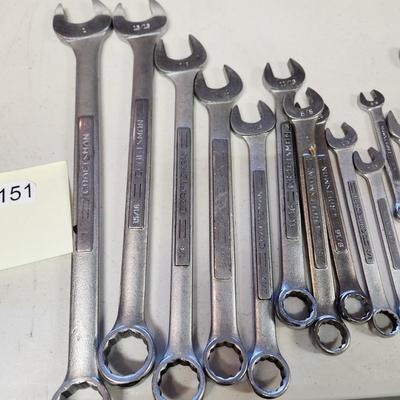 Tool Lot Wrenches Craftsman & Others