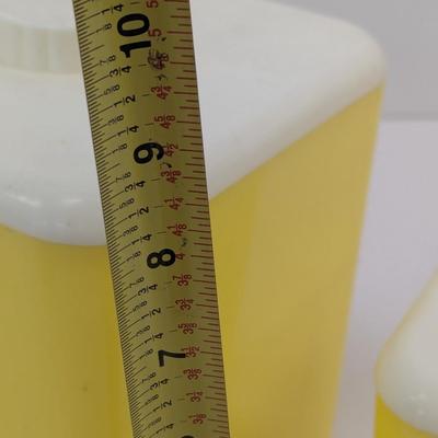 Lustro Ware Size No. 110 & 113 Canisters