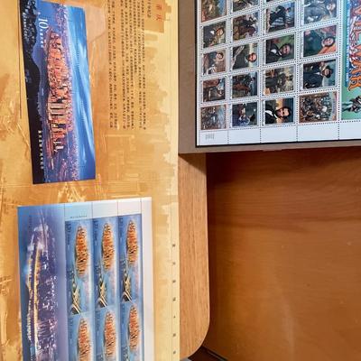 Civil War and Asian stamps