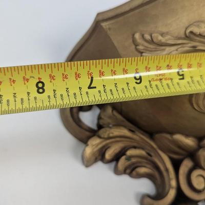 Vintage Homco Home Interior Lantern Planter & Fleur-de-Lis Wall Pockets
