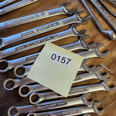 Lot of Tools Craftsman, WorkZone, Screwdrivers, Wrenches SAE Metric