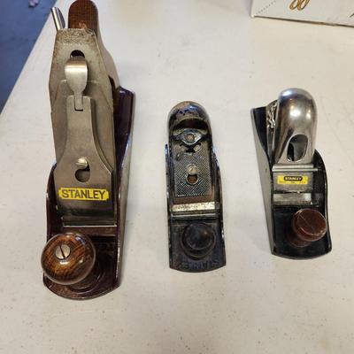 Lot of 3 Stanley Planes 110,