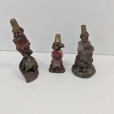 Tom Clark Gnomes Stitch Mendy & Pearl