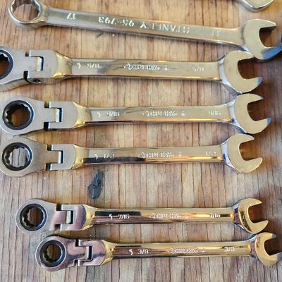 Lot of Tools Huskey Stanley Wrenches , Chisels