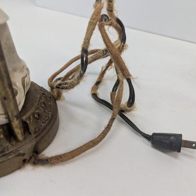 Antique Victorian Electric Lamps