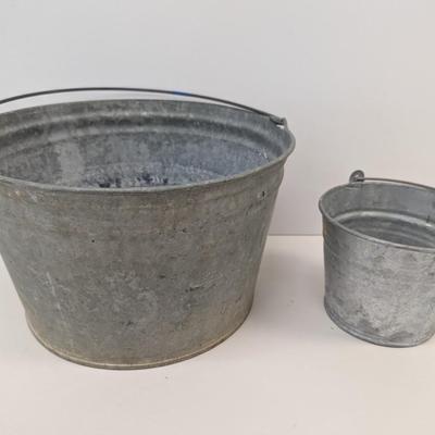 Galvanized Metal Buckets