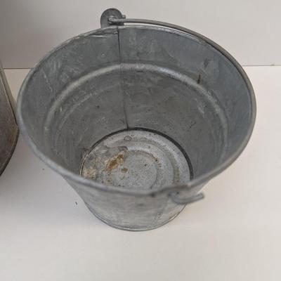 Galvanized Metal Buckets
