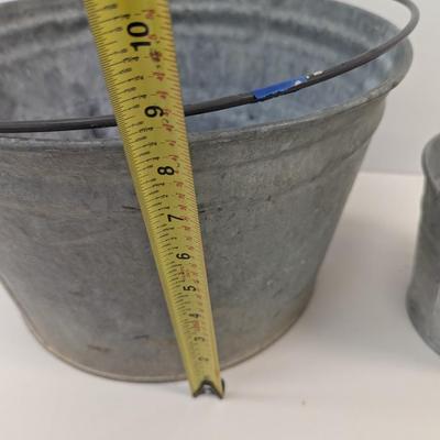 Galvanized Metal Buckets