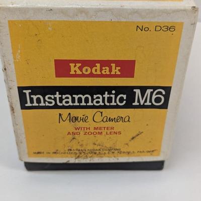 Kodak Instamatic M6 Movie Camera With Box