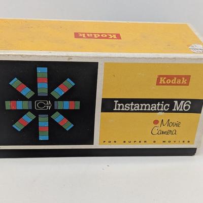 Kodak Instamatic M6 Movie Camera With Box