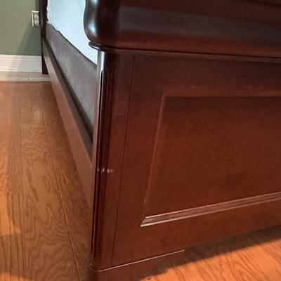 King Size Bed Frame with Tempur-pedic Mattress