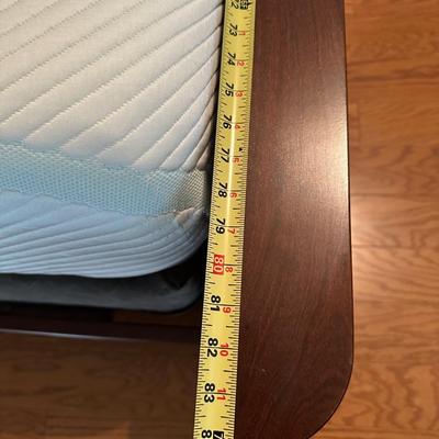 King Size Bed Frame with Tempur-pedic Mattress