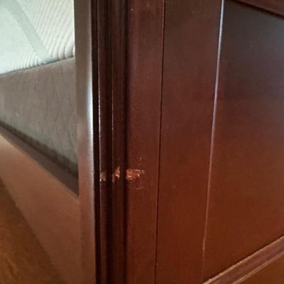 King Size Bed Frame with Tempur-pedic Mattress