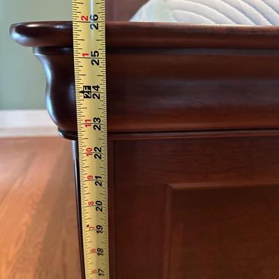 King Size Bed Frame with Tempur-pedic Mattress