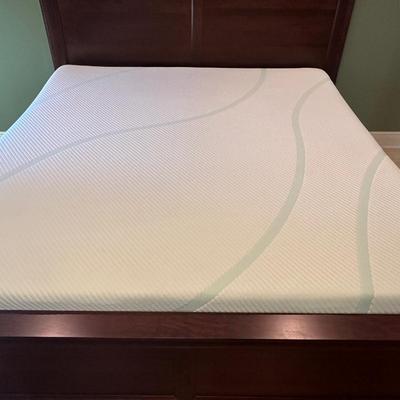 King Size Bed Frame with Tempur-pedic Mattress